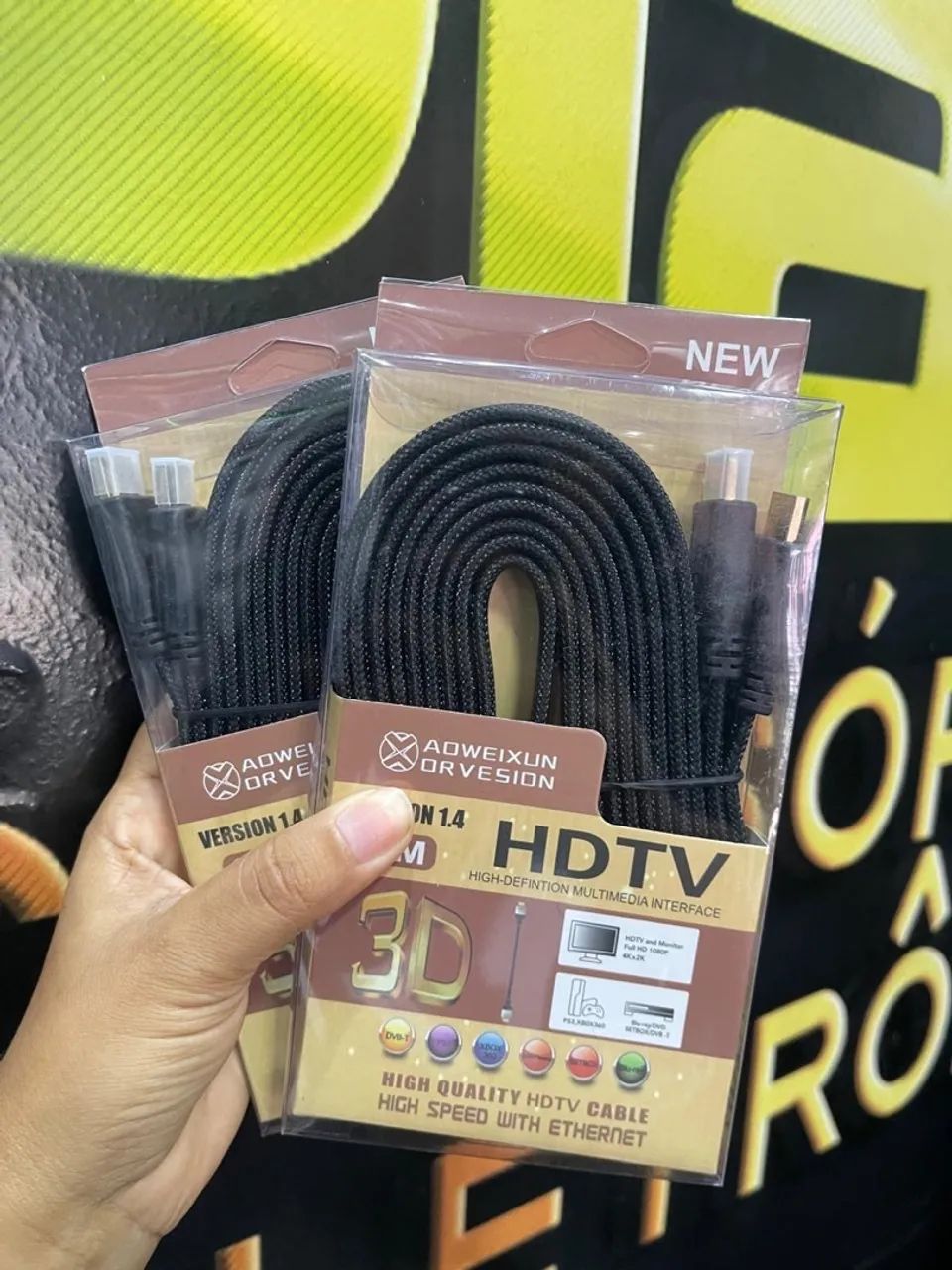 Cabo HDMI HDTV 1.4 3m