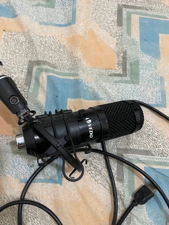 Microfone Condensador Vedo 800 novo