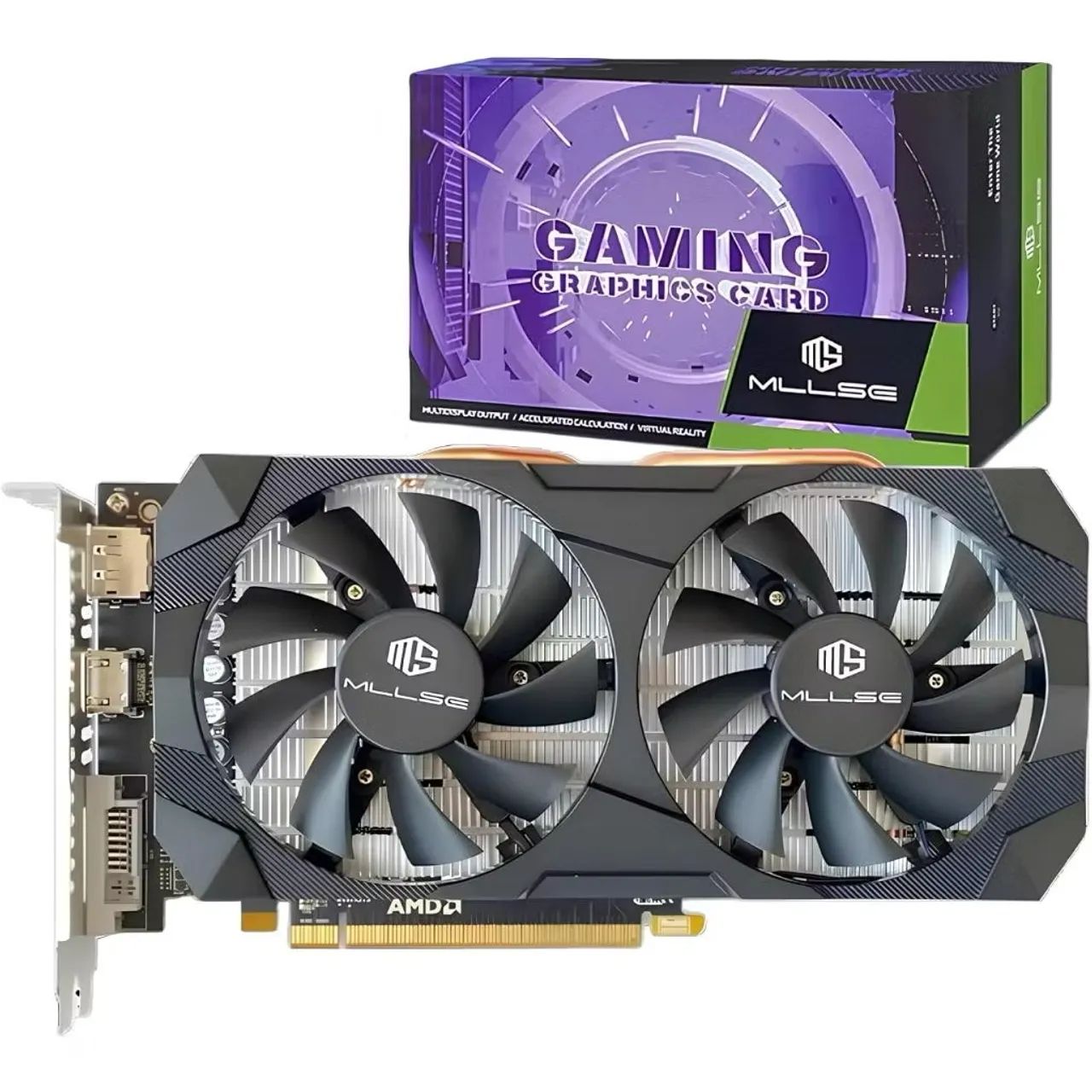 Placa de Vídeo RX 580 8GB 2048SP - MLLSE - Foto 2