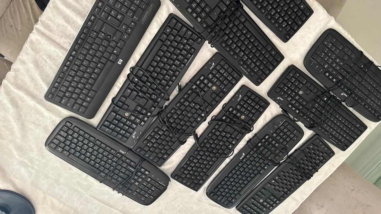 Teclado entrada USB
