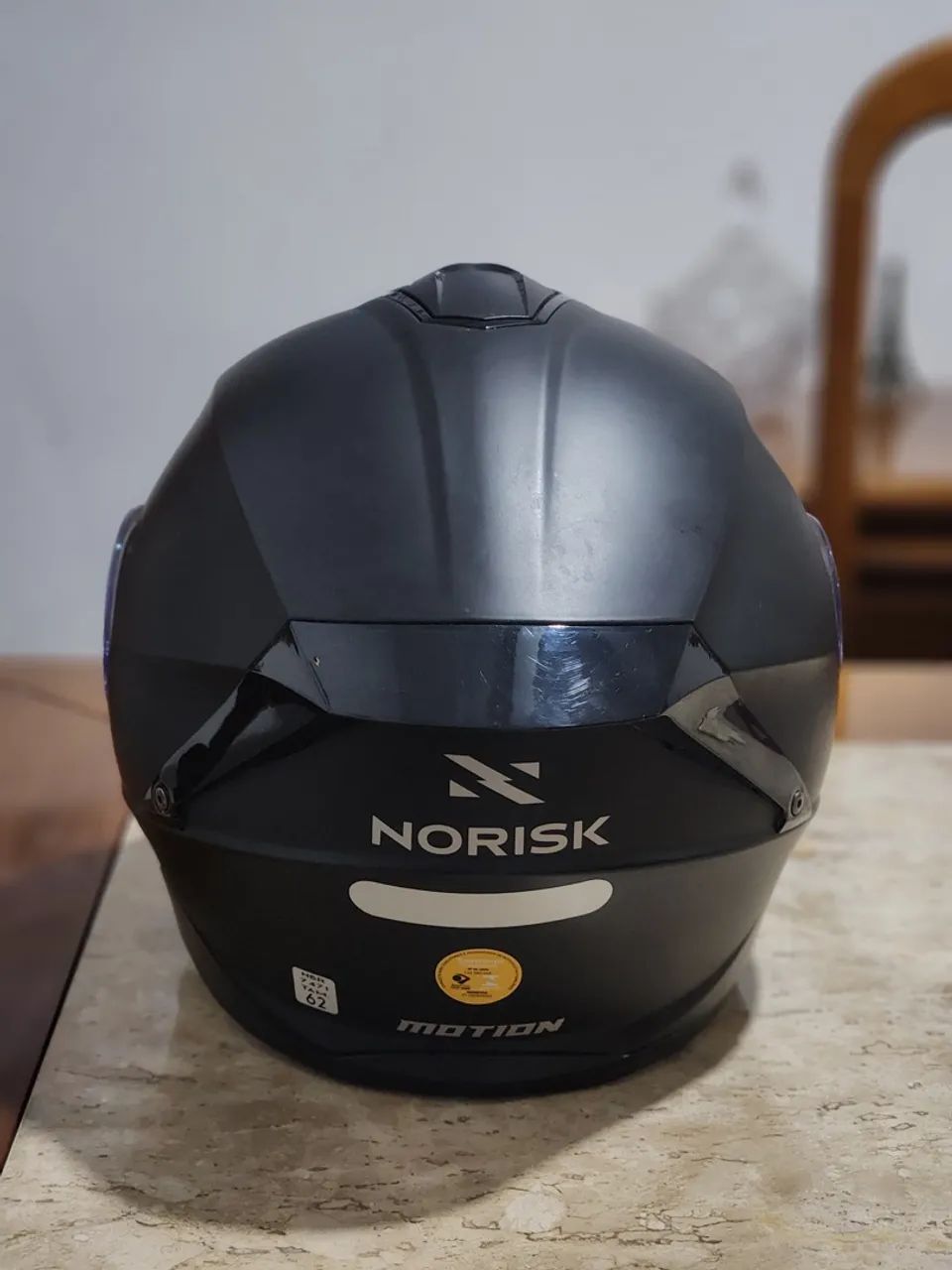 Capacete Norisk force 2 robocop c/ óculos - Foto 3