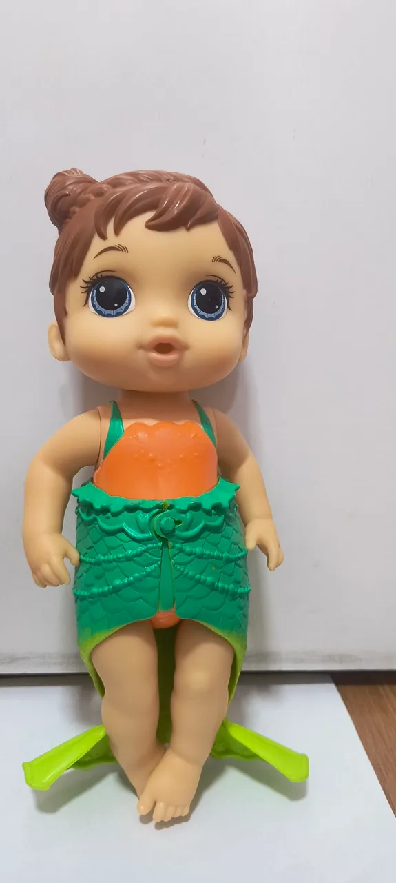 Boneca Baby Alive-Menina sereia