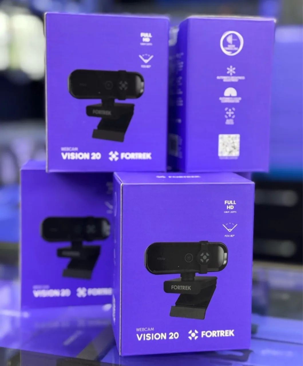 ? WEBCAM FORTREK VISION 10 - 720P HD!
