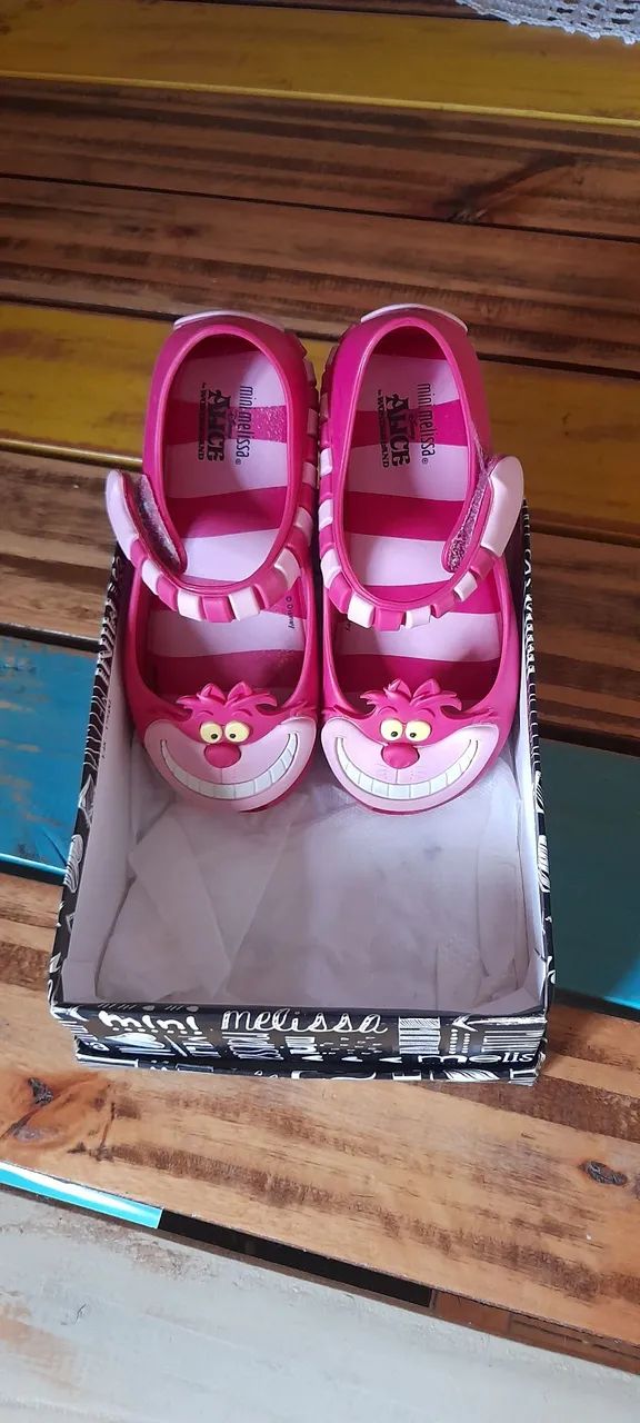 Sapatilha Mini Melissa Cheshire Cat - Foto 5