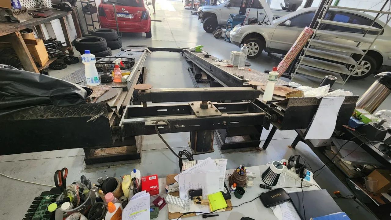 Rampa de oficina mecânica - Foto 3