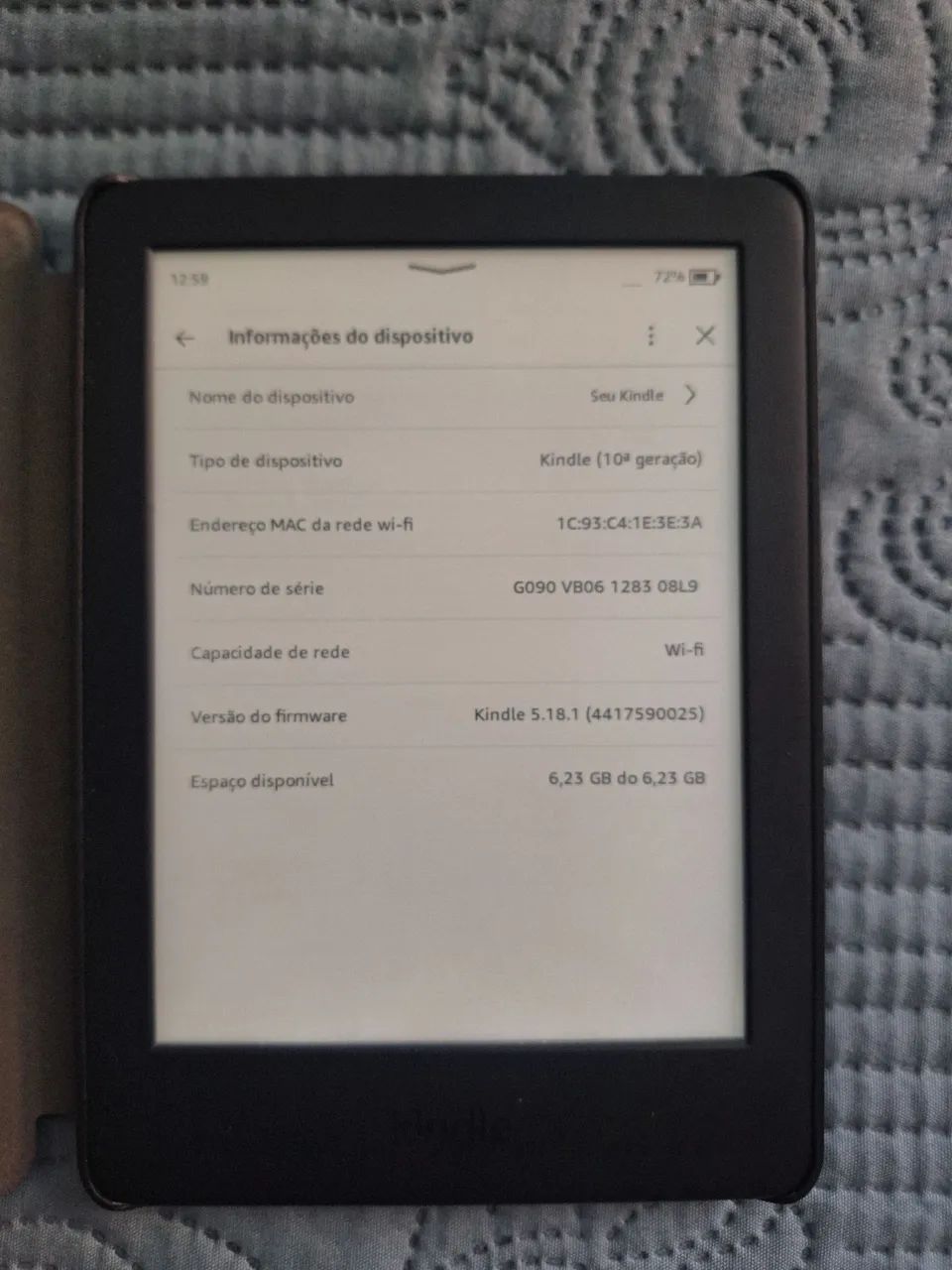 Kindle 10° geração  - Foto 4