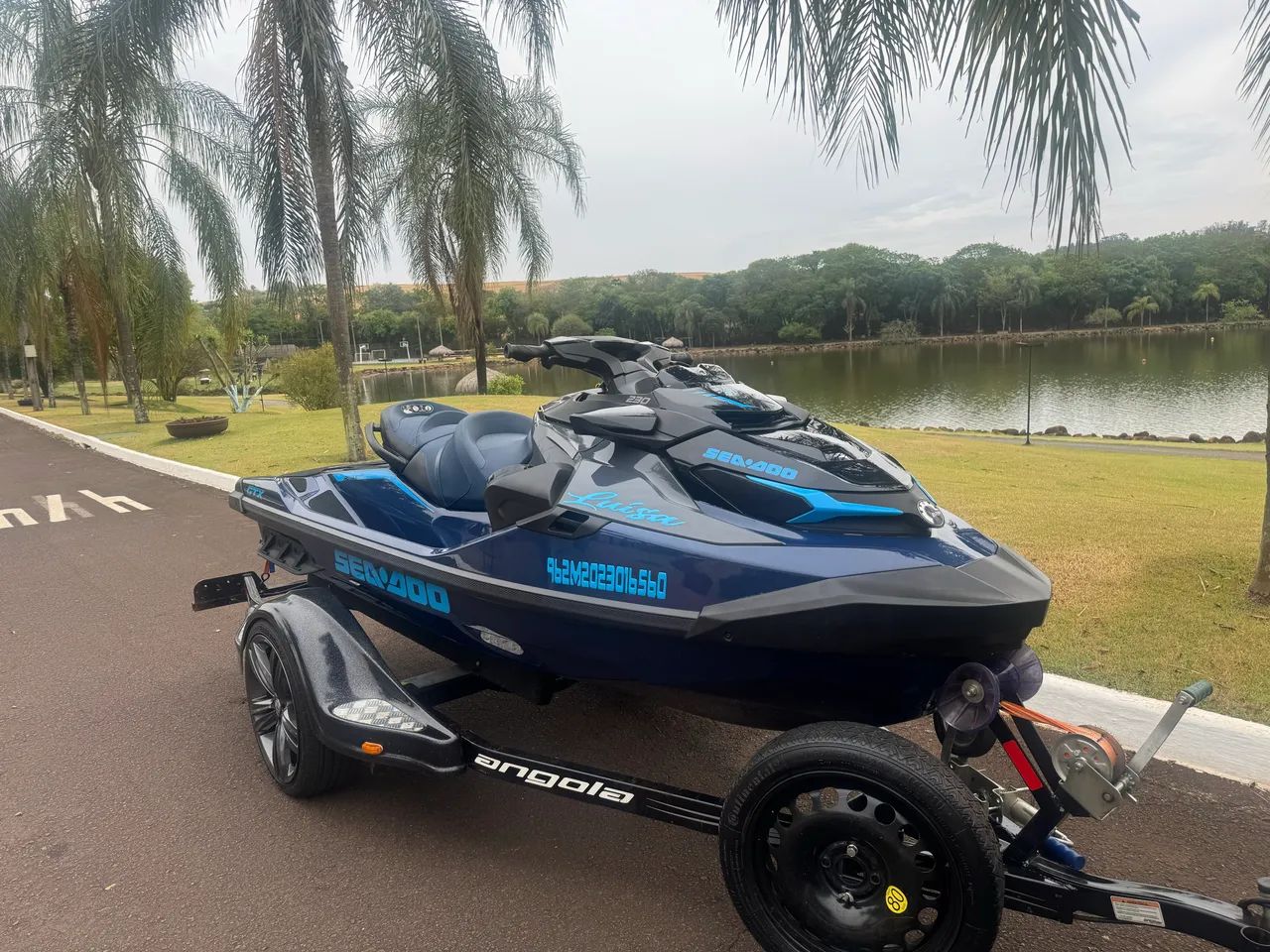 Sea-Doo GTX 230 2024 - 35h | Carretinha + Capa Original + PPF | Impecável!