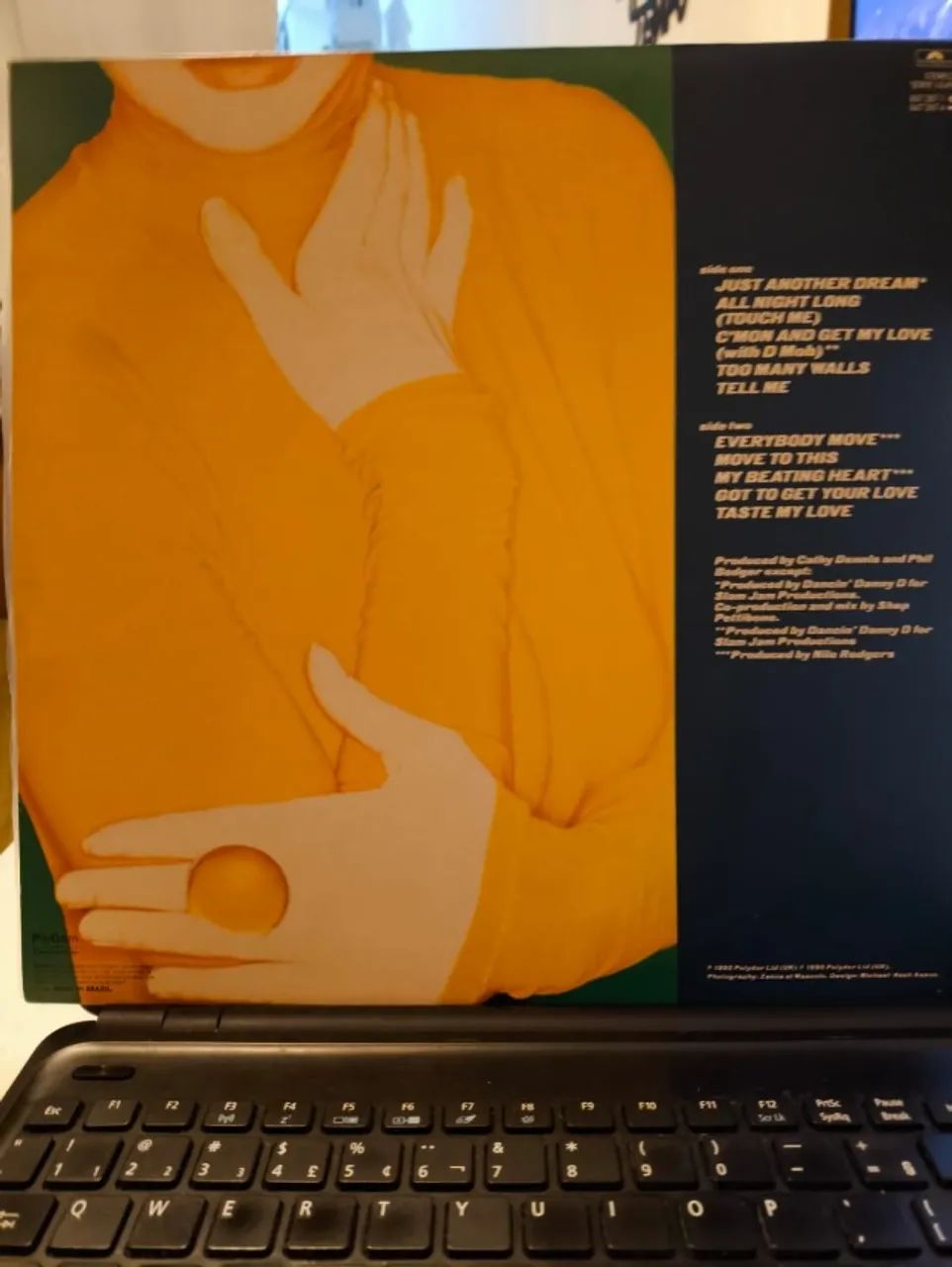 Super Lp com frete grátis - Lp Cathy Dennis-move To This/all Night Long-zero - Foto 4