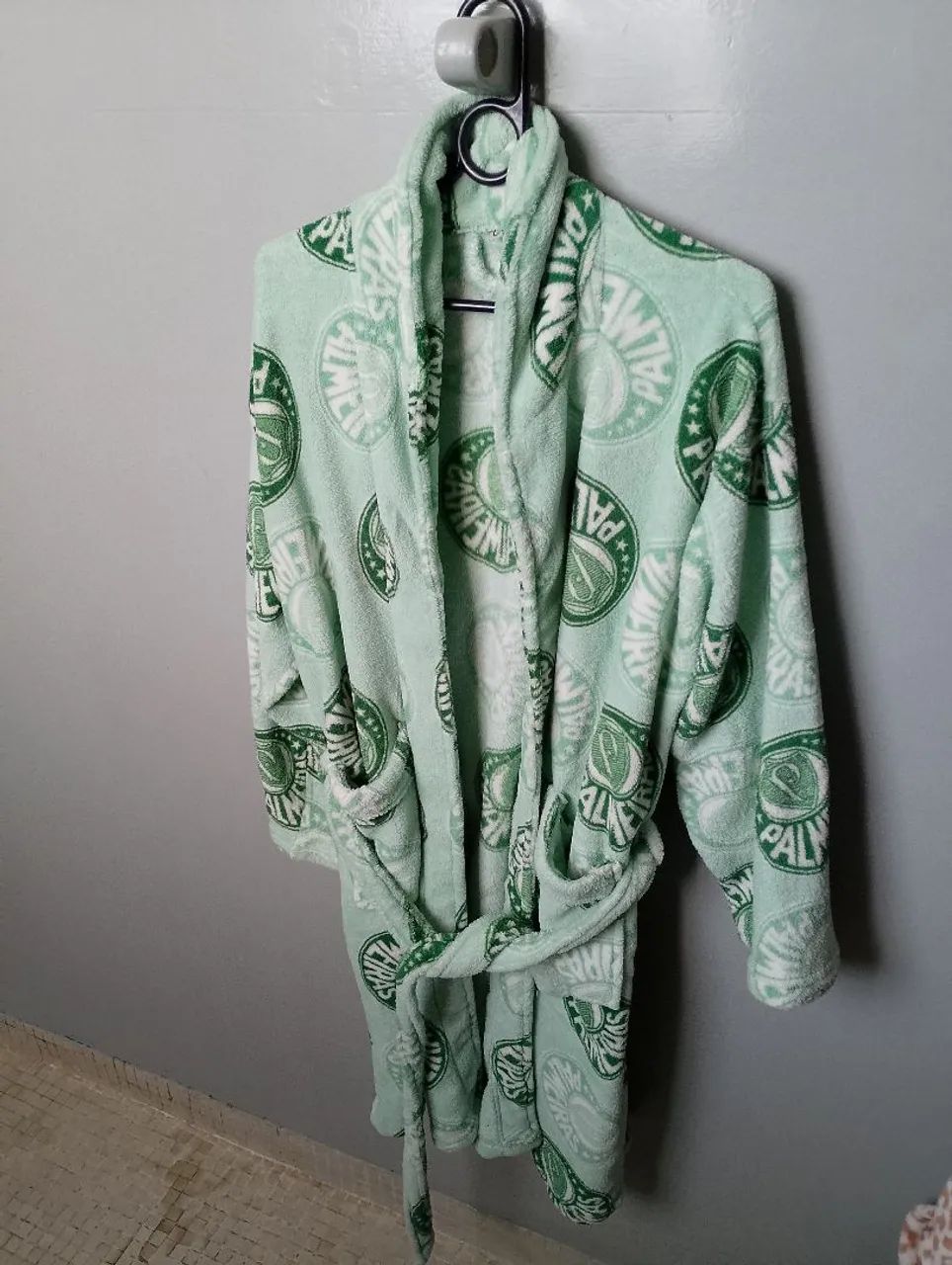 Roupão de banho do Palmeiras 