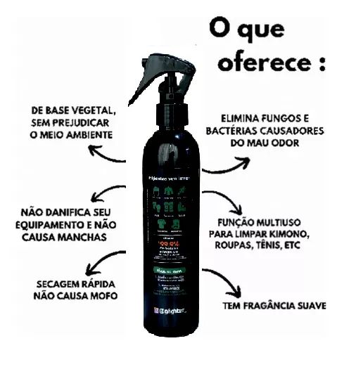 Higienizador Equipamentos Esportivos Bactericida Fungicida - Foto 2