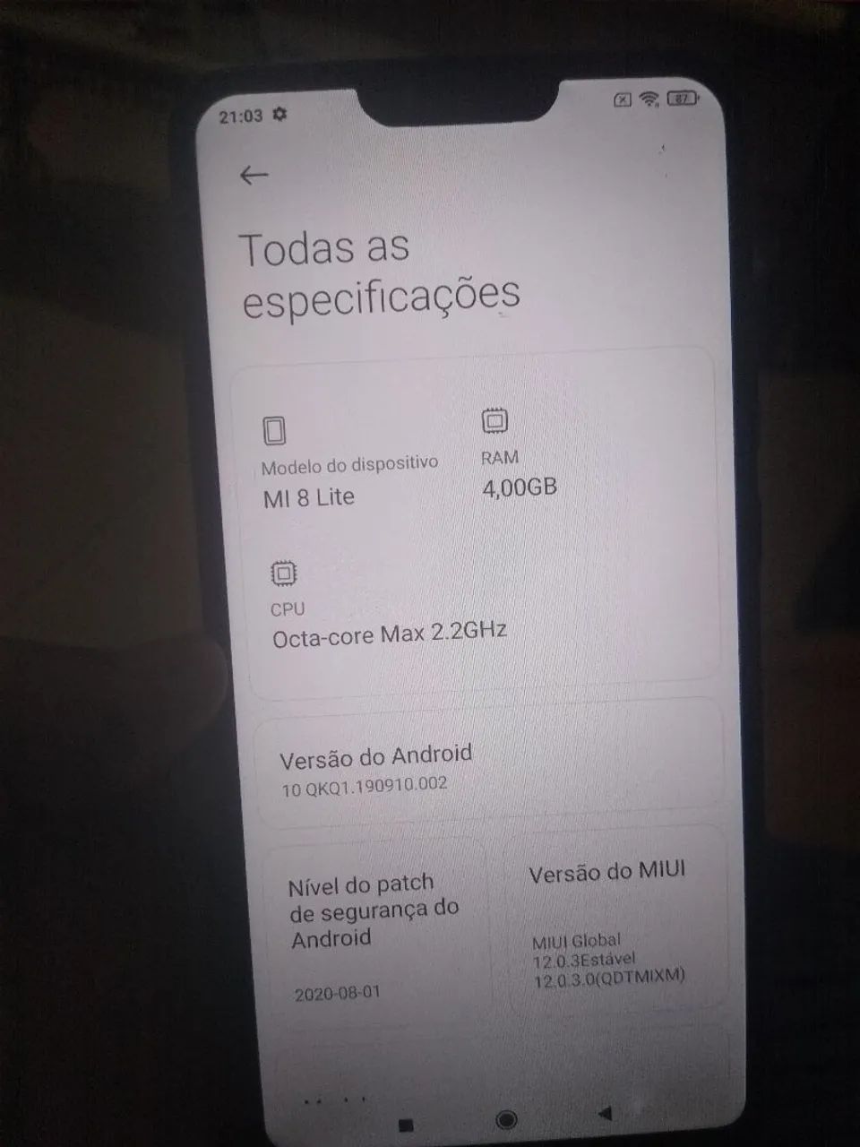 Mi 8 lite 64 gb 4 de RAM  - Foto 3