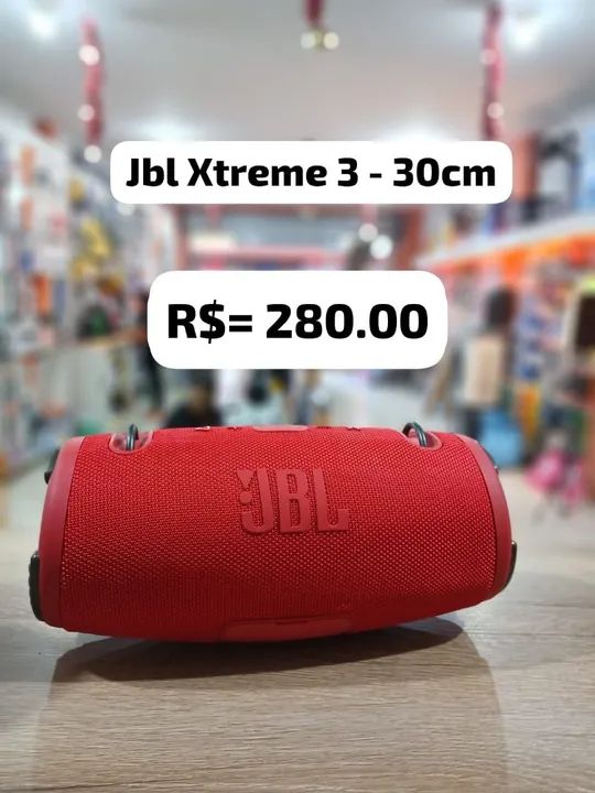 Caixa de Som Extreme 30 cm várias cores