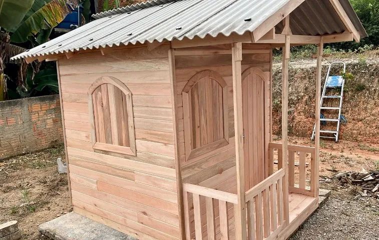 CASINHA INFANTIL 2X2 COM VARANDA - Foto 4