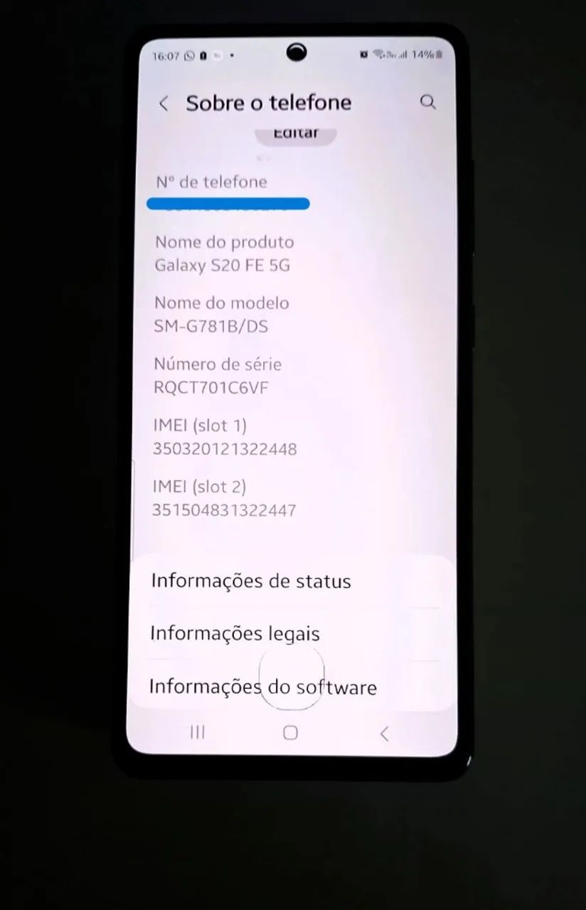 CELULAR SAMSUNG S20 FE 5G - Foto 3