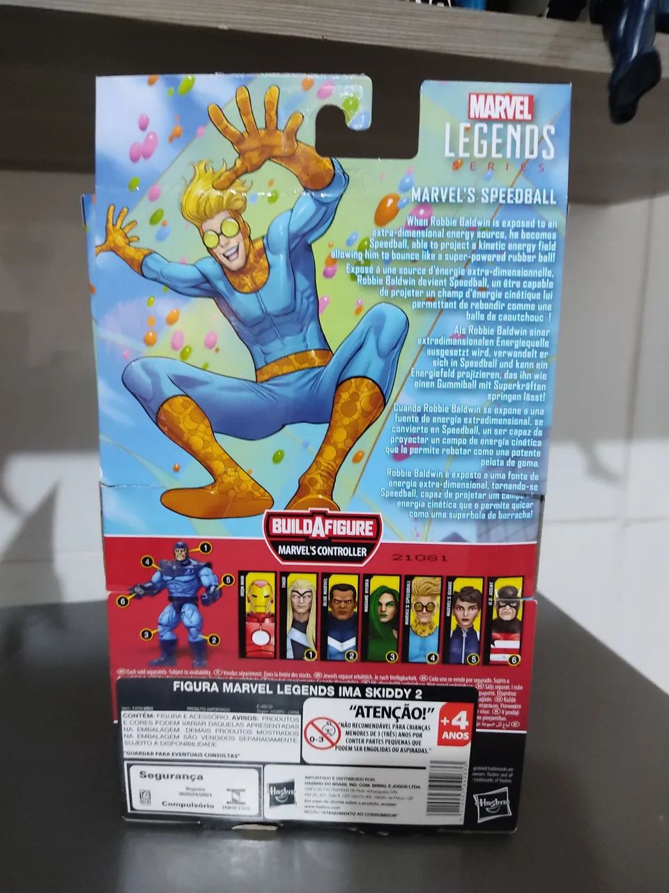 Marvel Legends Series Speedball Action Figure - Foto 2