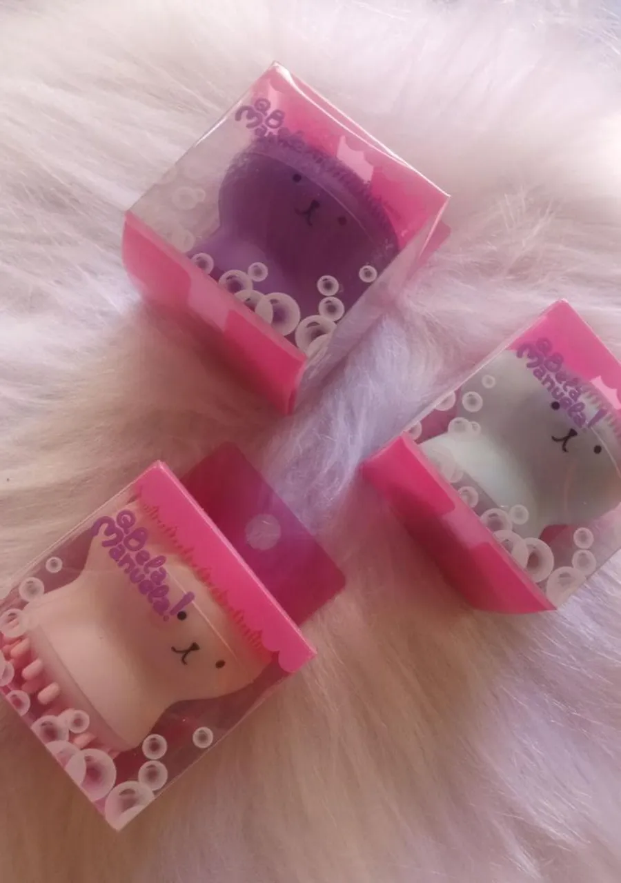 Esponja de limpeza facial fofa