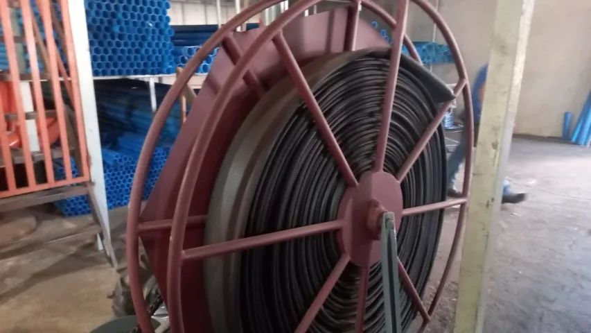 CARRETEL ENROLADOR AZ BRASIL REVISADO C/120 METROS DE MANGUEIRA NOVA - Foto 5