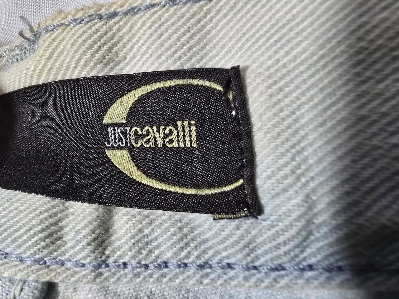 Calça jeans Masculina Importada Cavalli 44 - Foto 4