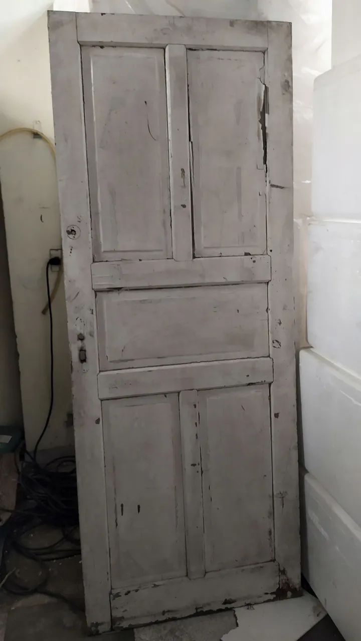 Portas maciças de madeira 2,10×80