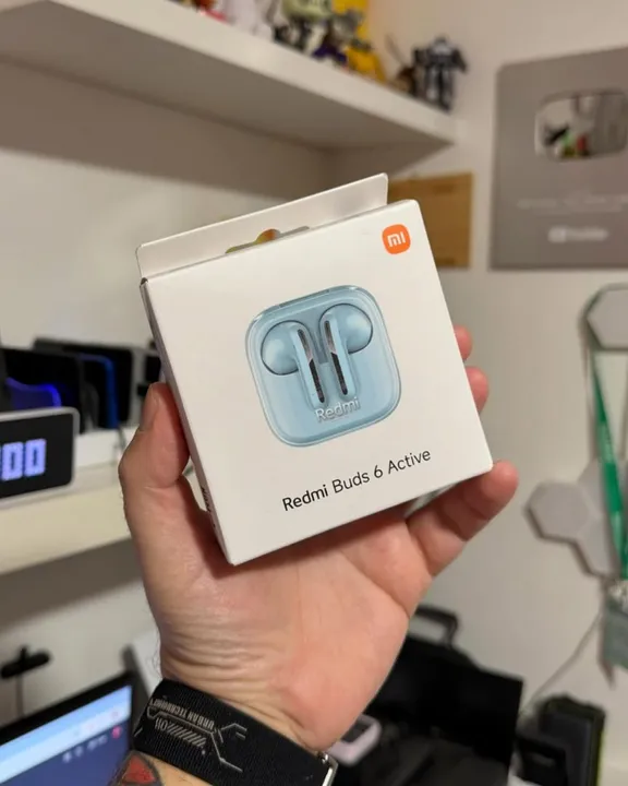 Fone de Ouvido Xiaomi Redmi Buds 6 Active - Novo