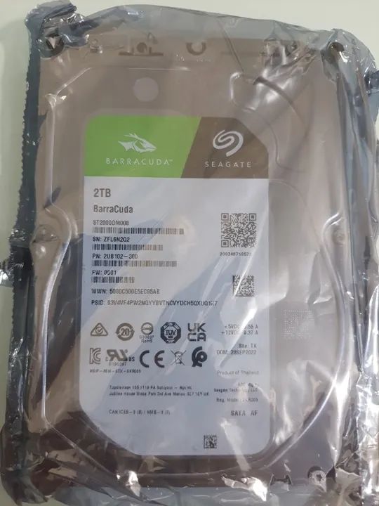 H.D 2 Terabytes Zero - Garantia. - Foto 5