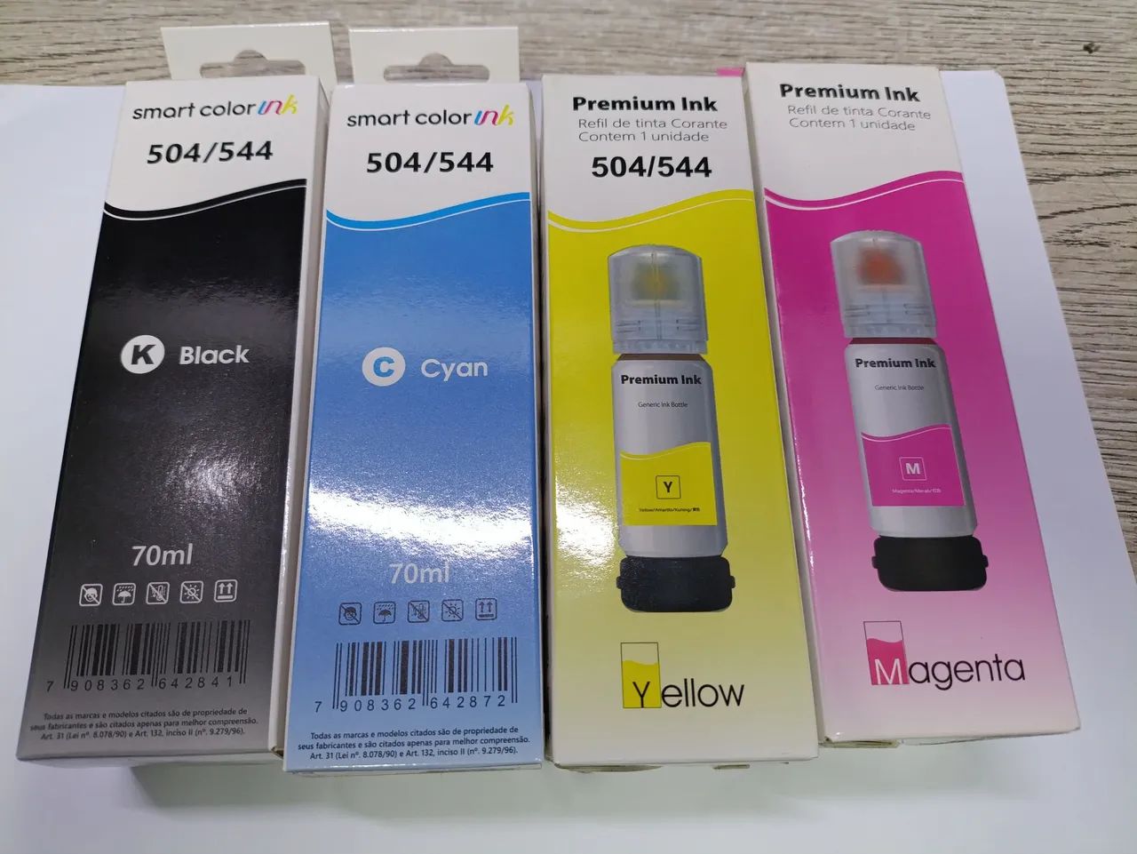 Cartuchos de tinta originais para impressora Smart Color - Foto 2