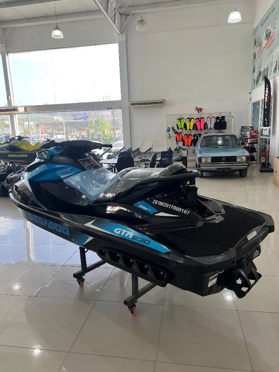 JET SKI SEA DOO GTR 230 2017, 3 Lugares, Motor 230hp, Muito Novo, TROCO/PARCELO 36x - Foto 12