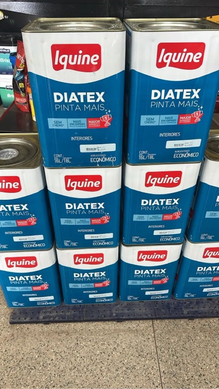 Tintas Diatex para Interiores - LATA