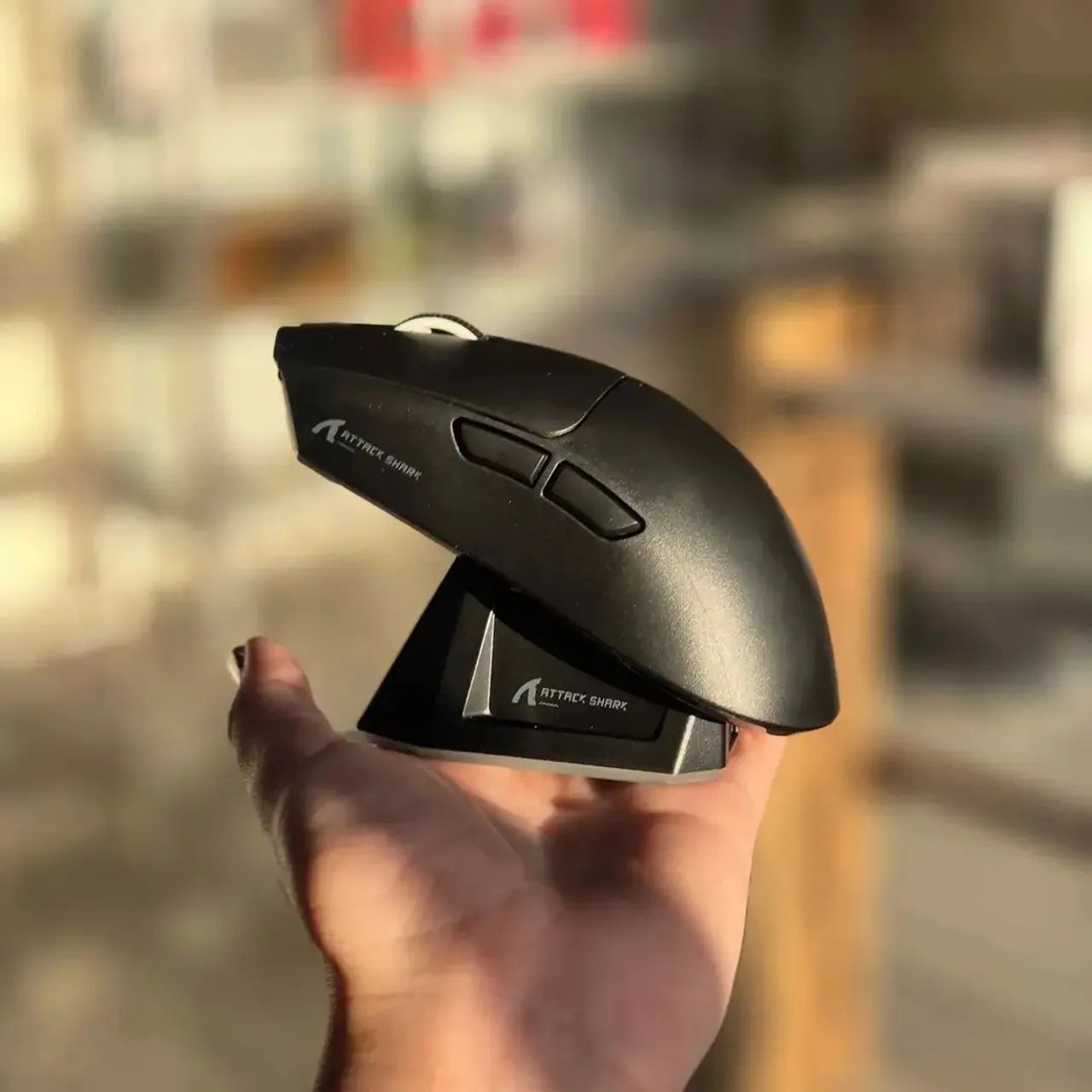 Mouse Gamer Sem Fio Attack Shark X11 Novo Lacrado - Foto 4