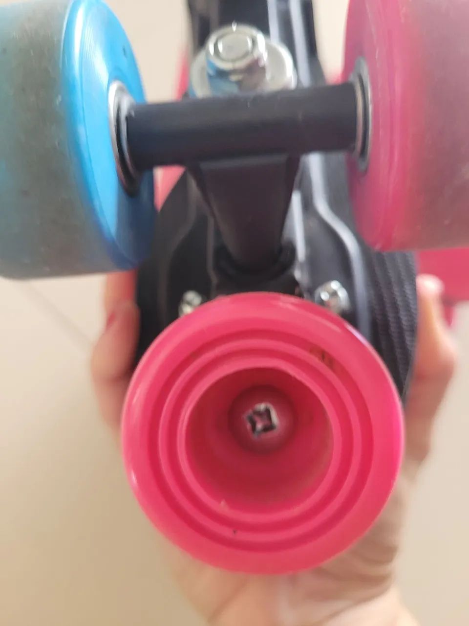 Patins Rosa Infantil - Foto 2