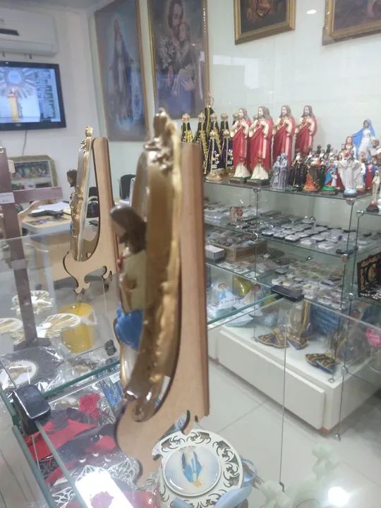 Quadro Decorativo Sagrado Coração de Jesus - Foto 4