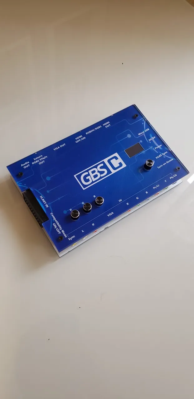 Scaler de vídeo GBS Control