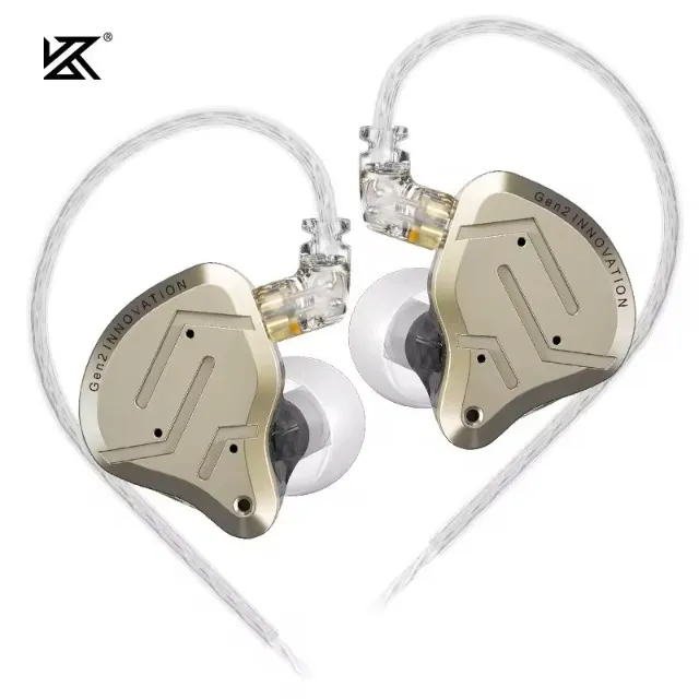 Fone de ouvido KZ Zsn Pro 2, com Microfone (Lacrado)