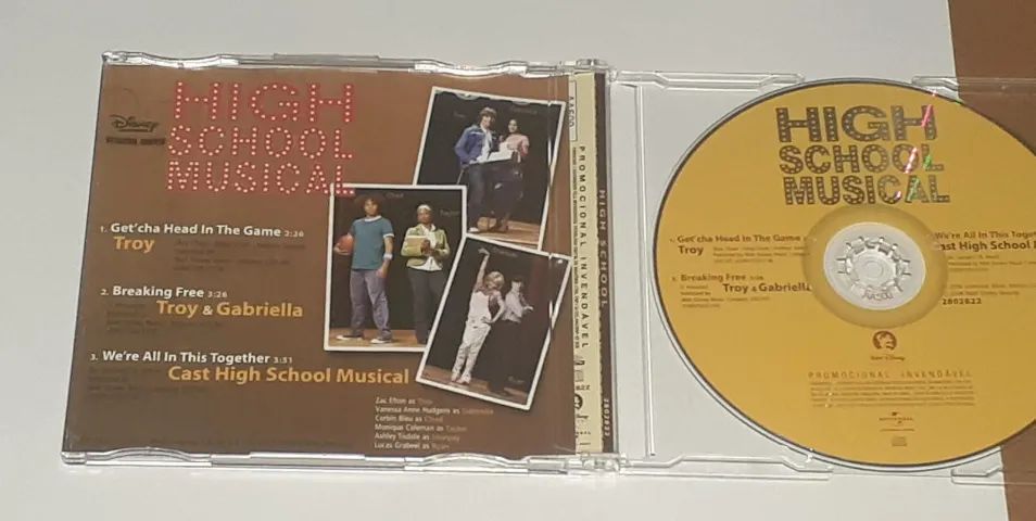 Cd High School Musical - Single Promocional - Foto 2