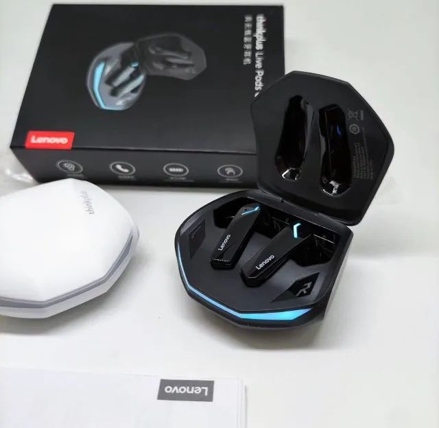 Fone Bluetooth Lenovo GM2 Pro - Novo e Lacrado - Foto 3