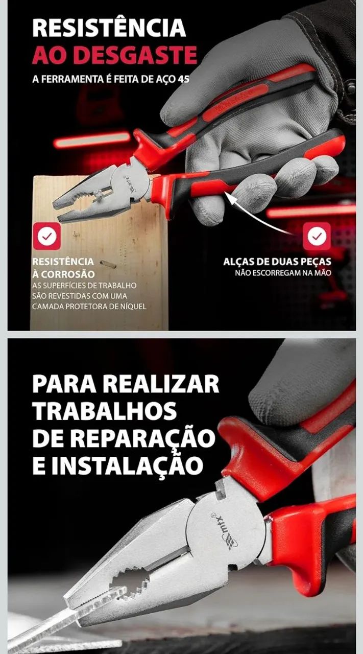 ALICATE UNIVERSAL 8" MTX - Foto 4