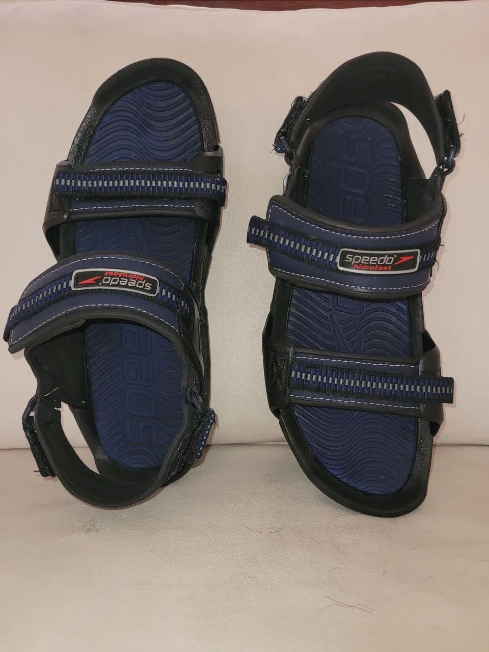 Sandálias Speedo Hidroflex - Azul e Preto - Foto 2