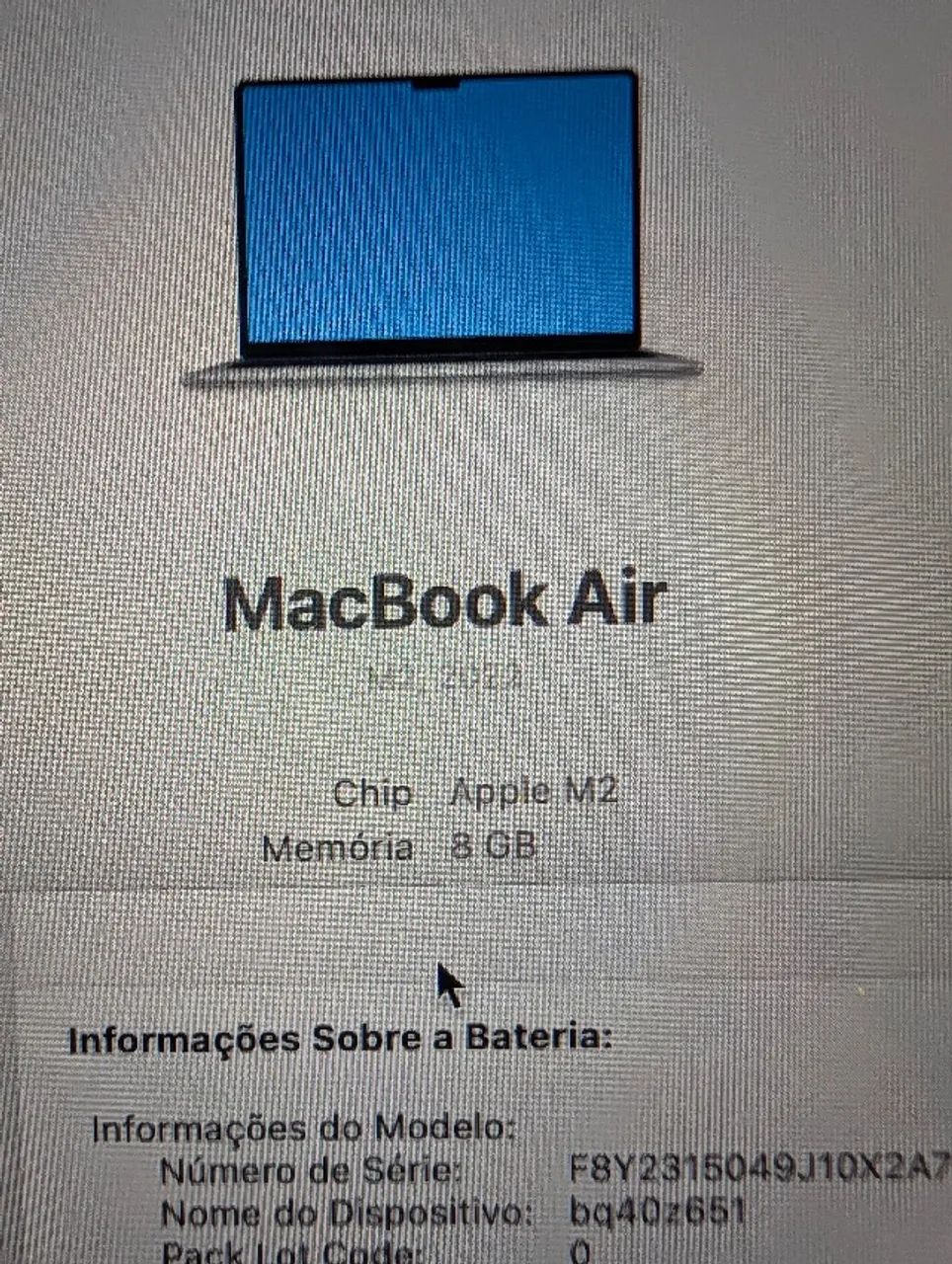 MacBook Air M2, 8gb, 256gb - Na caixa completo - Foto 4