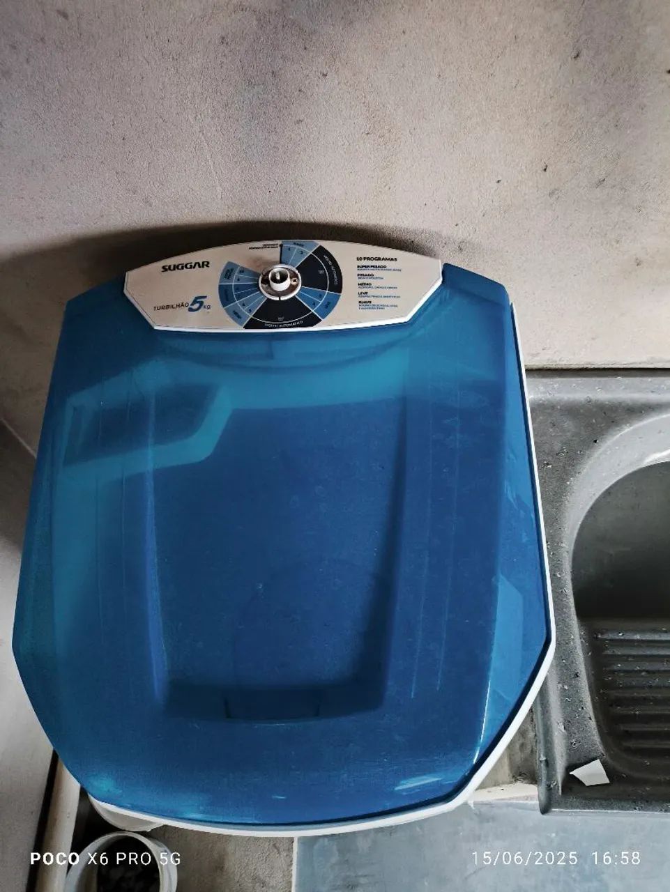 Tanquinho Suggar Turbo 5kg - Foto 2