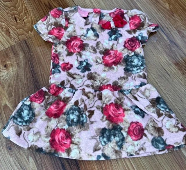 Vestido Fleece Le Petite tamanho 2 anos (desapego)