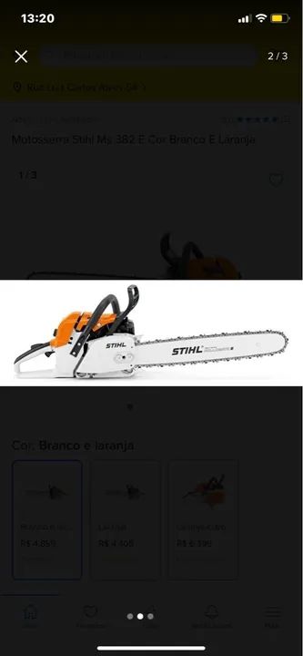 Motosserra Gasolina Stihl Original Nota Fiscal - Foto 3