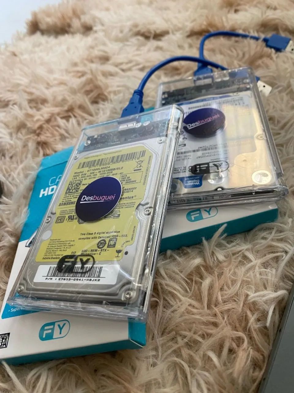 HD Externo 1TB - Melhor custo benefício - Foto 3