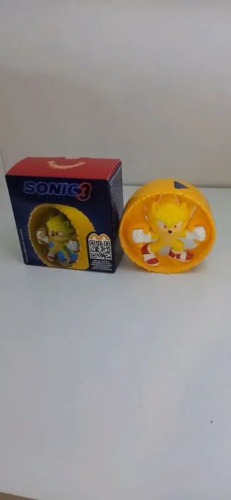 Sonic The Hedgehog - Super Sonic - Brinquedo McDonald's  - Foto 2