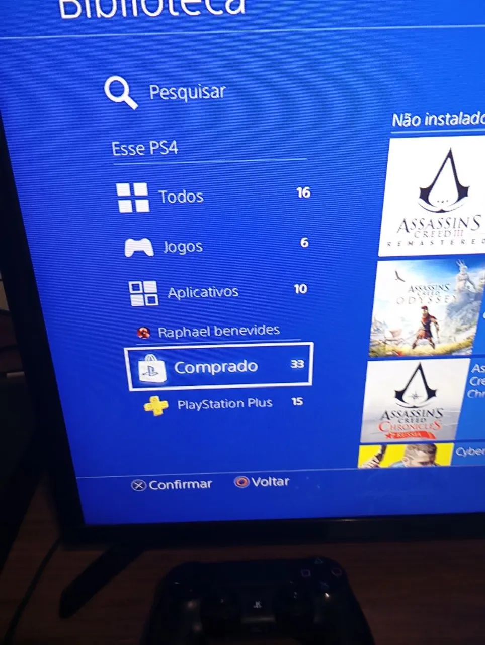Volante g29 com marcha e suporte e ps4 FAT  - Foto 3