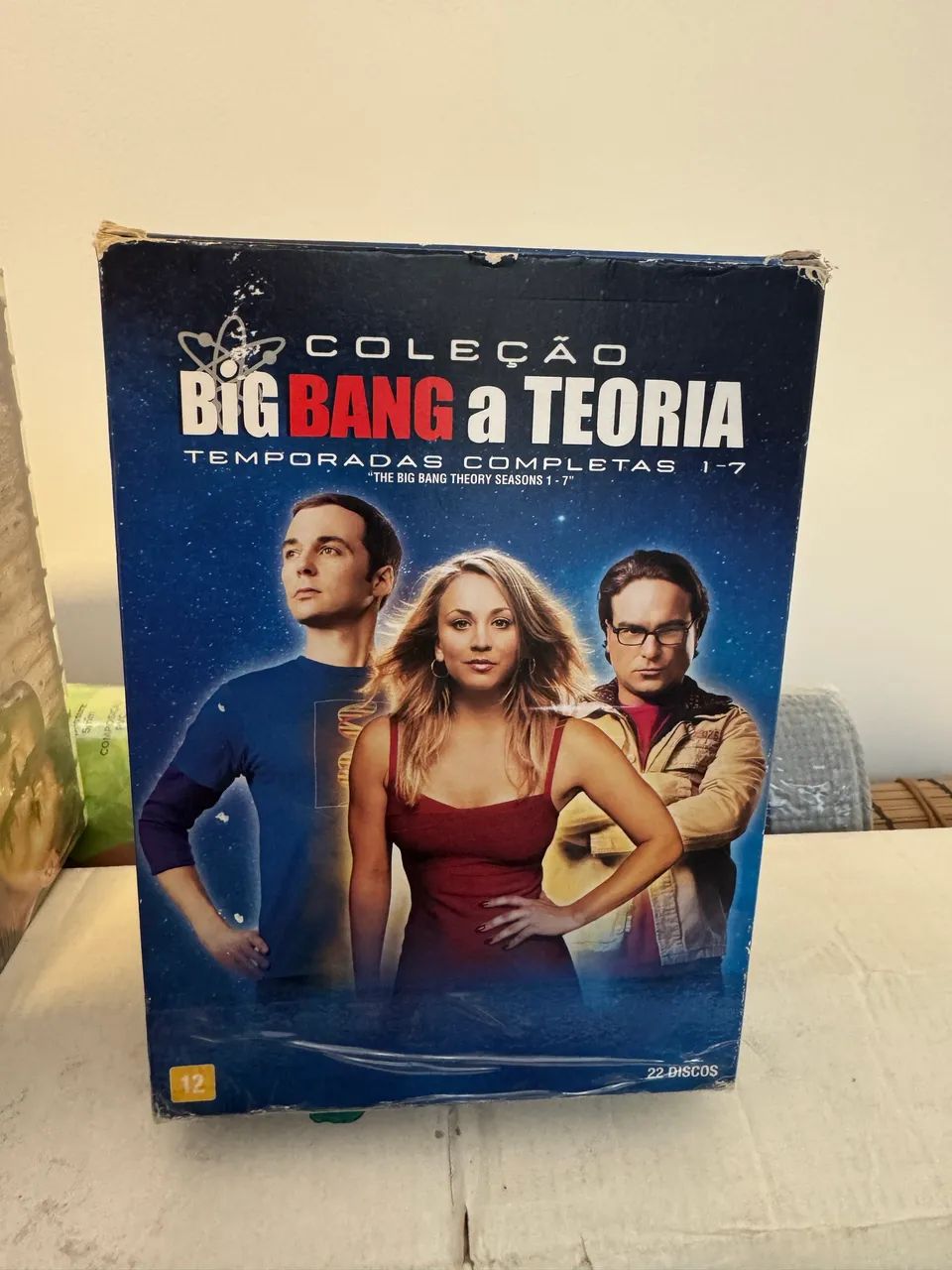Box DVD The Big Bang Theory - Temporadas Completas (1 a 8) - DVD