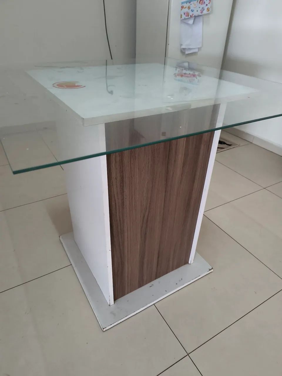 Mesa de vidro ótimo estado  - Foto 2