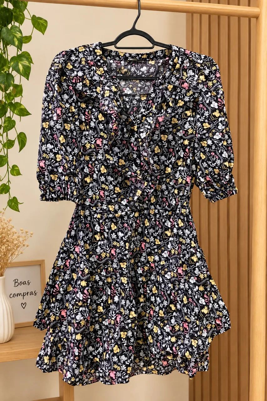 Vestido estampado floral (Renner)