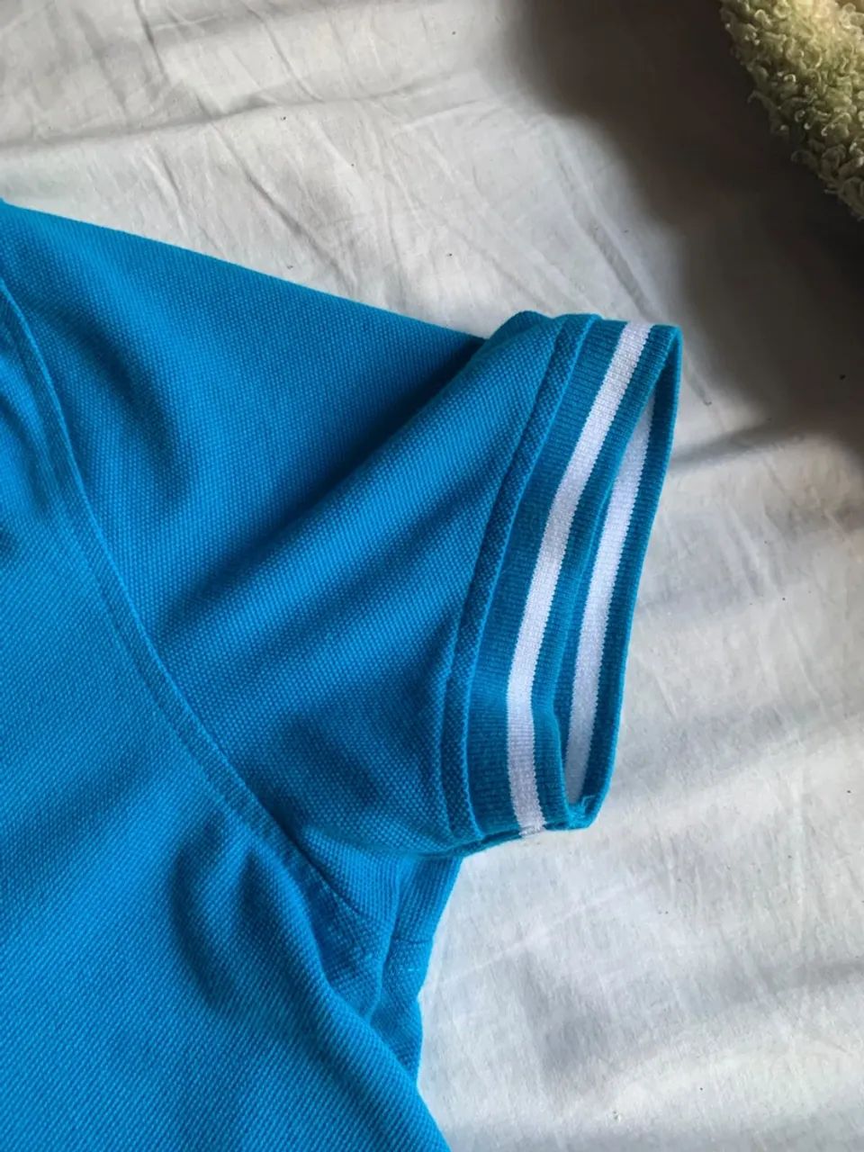 Camisa Polo tommy azul - Foto 3