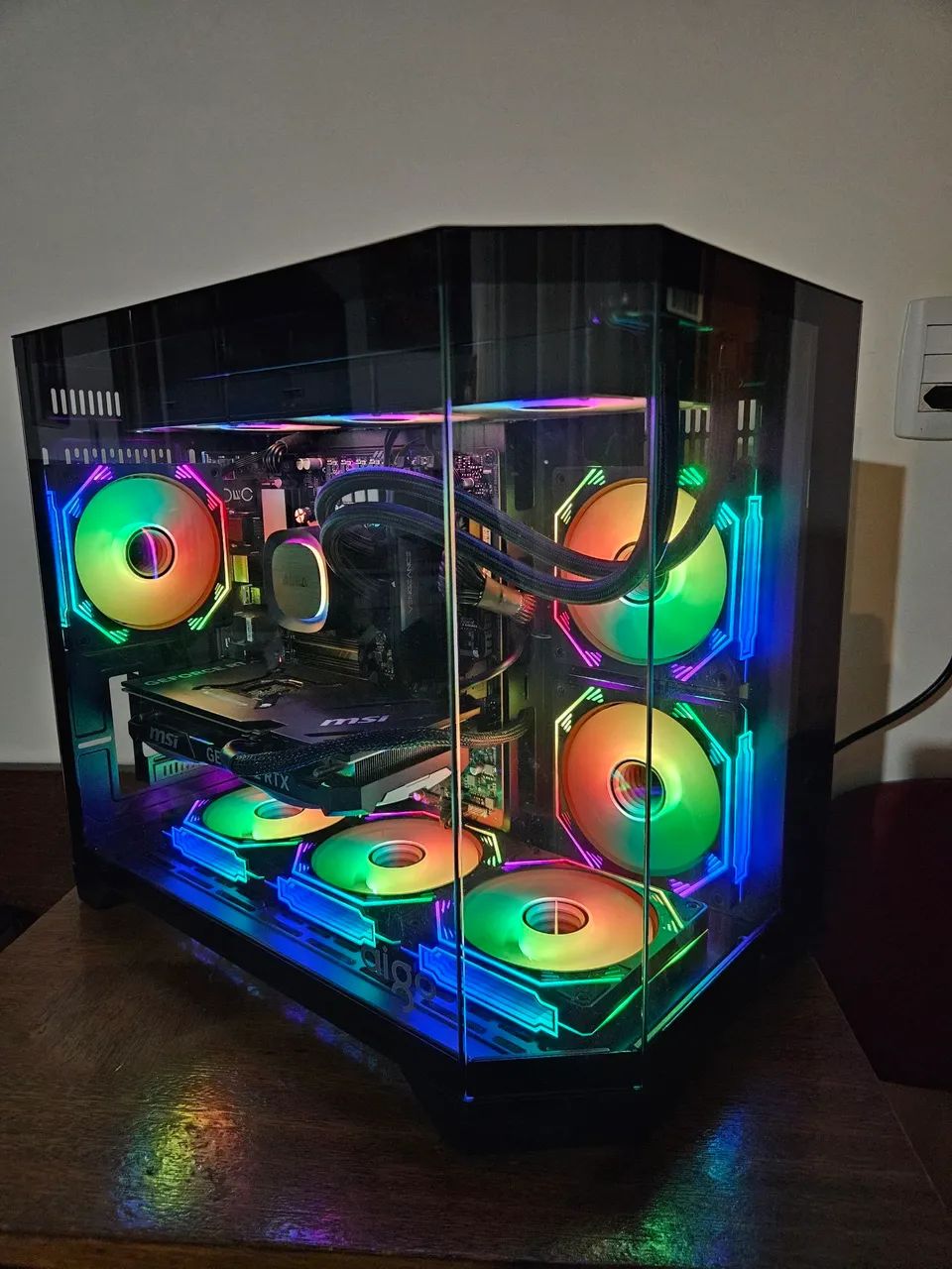 Pc gamer com i7 14700kf com rtx 4070 e 16gb DDR5