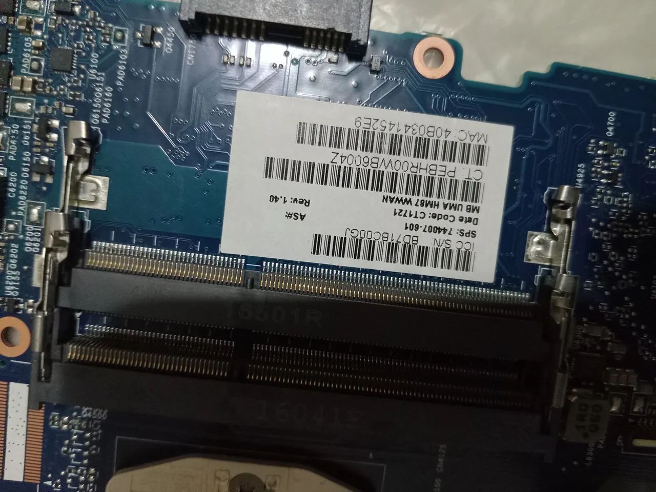Placa Mãe notebook HP probook 640 G1 - Foto 2